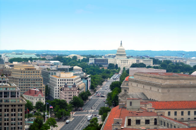 Aerial Photo of Downtown Washington D.C.